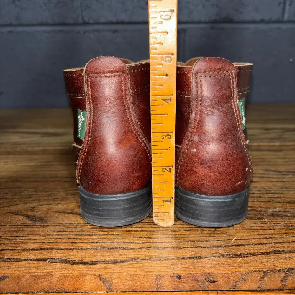 Eastland Seneca Moc Toe Chukka Boots Brown Leather Lace Up Women’s 7.5